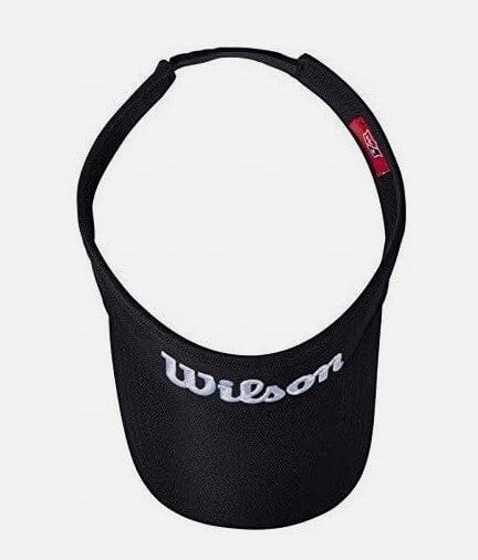 Wilson Staff Visor Black/White Adjustable Headwear Wilson Staff