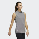 Adidas Essential Mock Neck Sleeveless Polo HA3480 Golf Stuff
