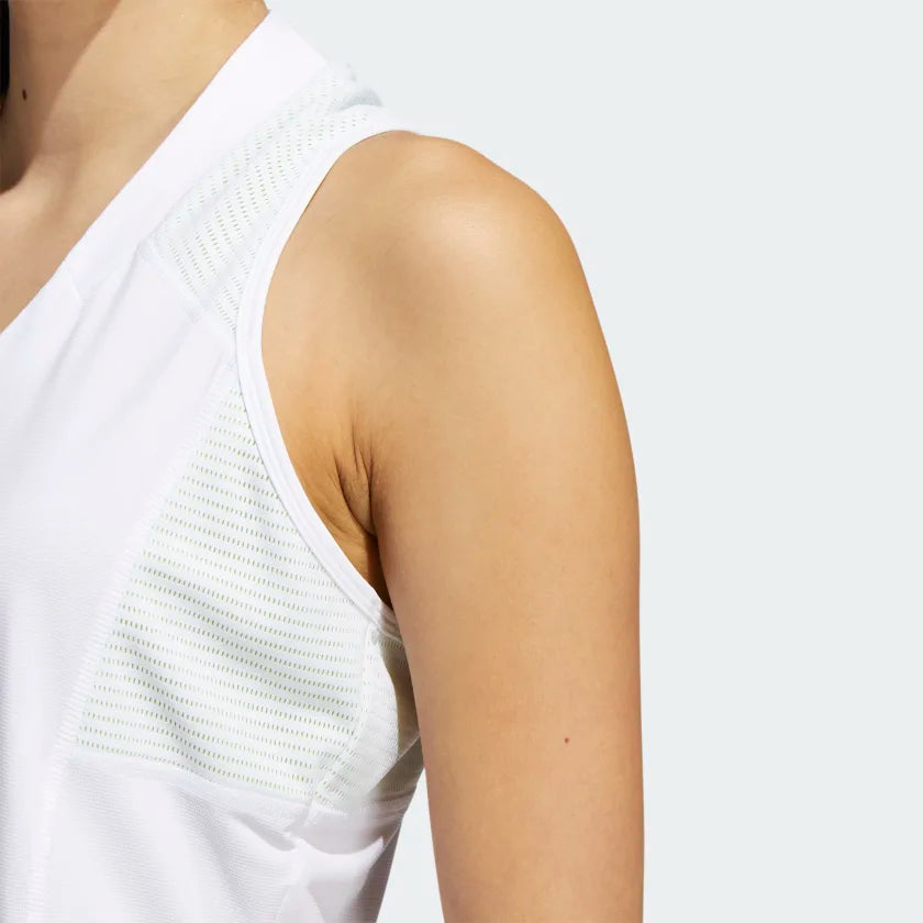 Adidas Heat Ready Sleeveless Polo HH8604 Golf Stuff