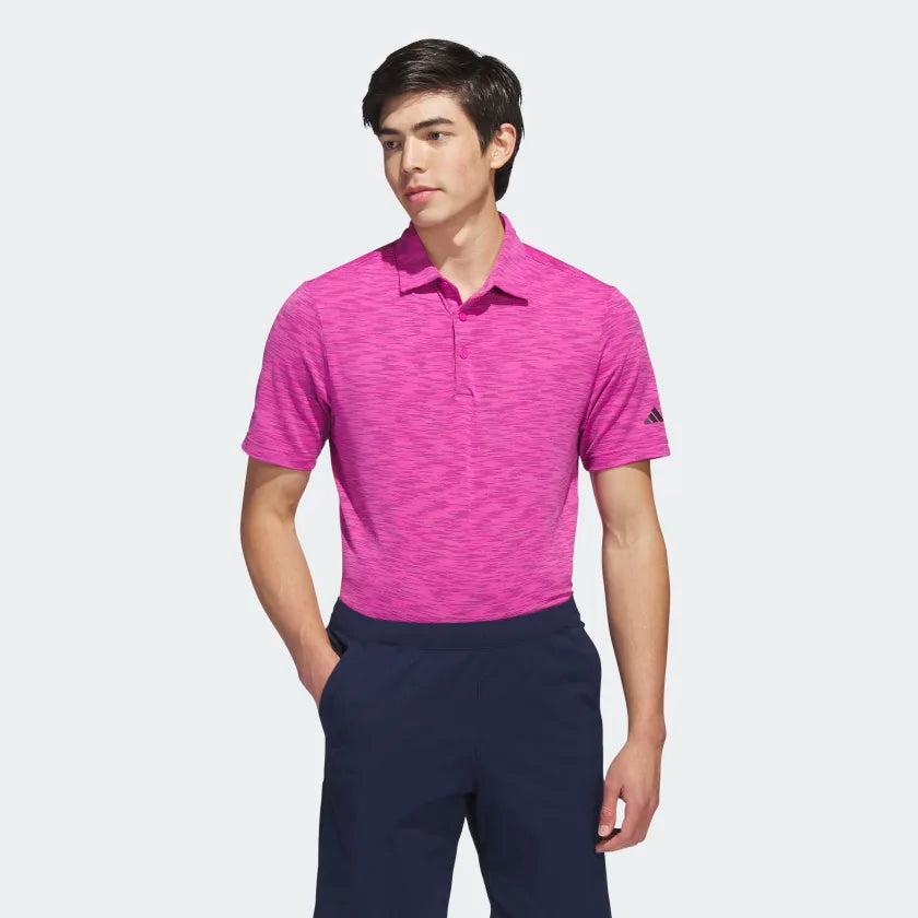Adidas Men's Space Dye Polo HS1122 Golf Stuff Large