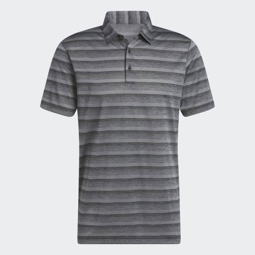 Adidas Men's Two-Color Striped Polo Shirt HR7981 Golf Stuff