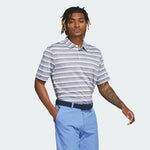 Adidas Men's Two-Color Striped Polo Shirt HR7983 Golf Stuff 