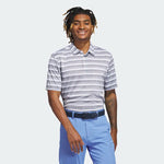 Adidas Men's Two-Color Striped Polo Shirt HR7983