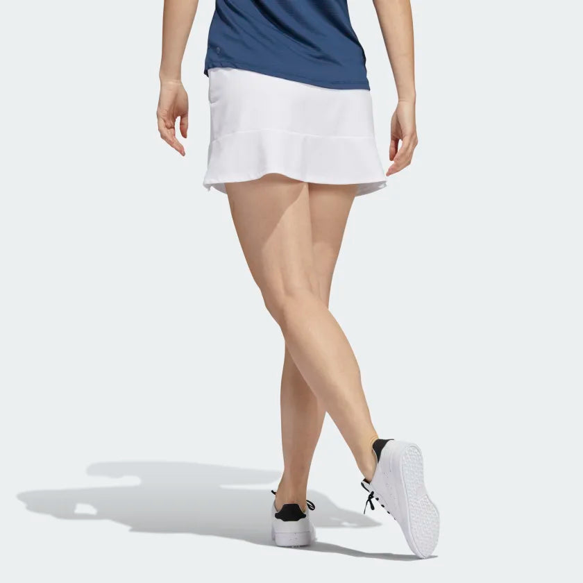 Adidas White Frill Skort HG1195 Golf Stuff