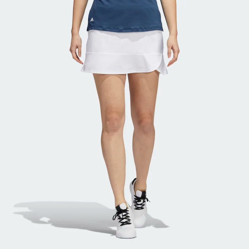 Adidas White Frill Skort HG1195 Golf Stuff