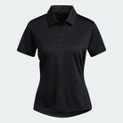 Adidas Women's Performance Primegreen Black Polo Shirt GT7927 Golf Stuff Medium