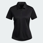 Adidas Women's Performance Primegreen Black Polo Shirt GT7927 Golf Stuff Medium 