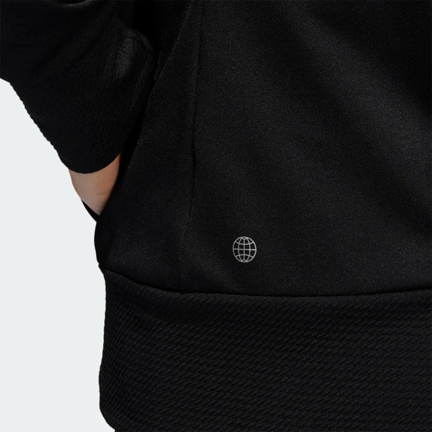 Adidas Women's Textured Full-Zip Jacket HA3395 Golf Stuff