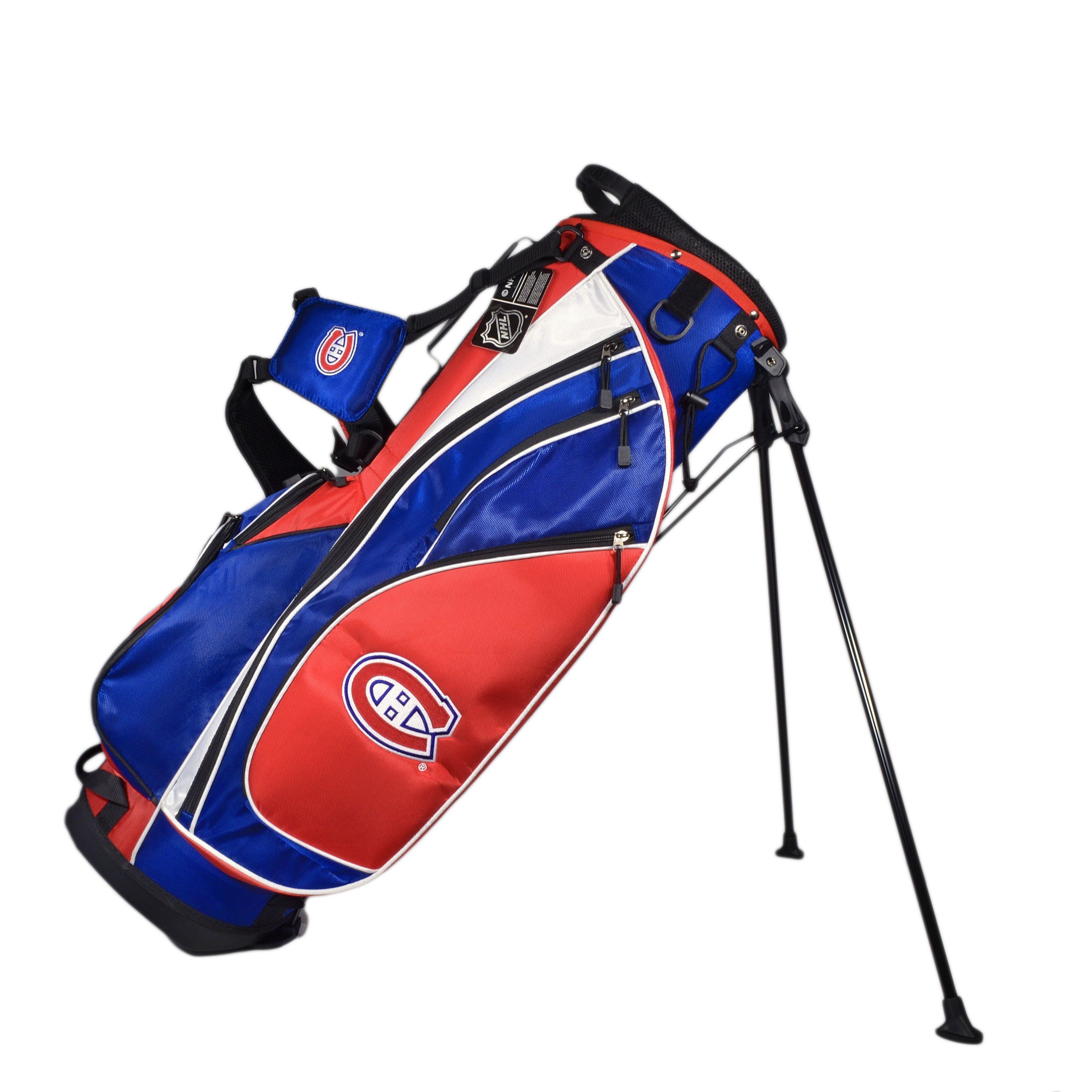 Caddy Pro NHL Carry Bag with Stand Golf Stuff - Save on New and Pre-Owned Golf Equipment Montreal Canadiens