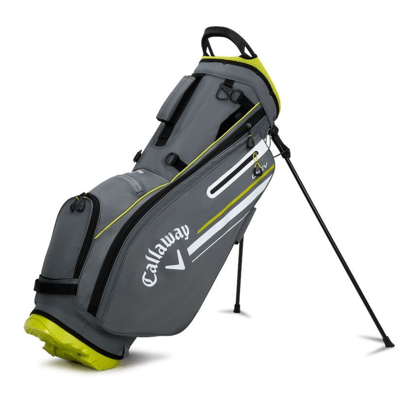 Callaway Chev Stand Bag '23 Golf Stuff - Low Prices - Fast Shipping - Custom Clubs Char/Flo Yellow 