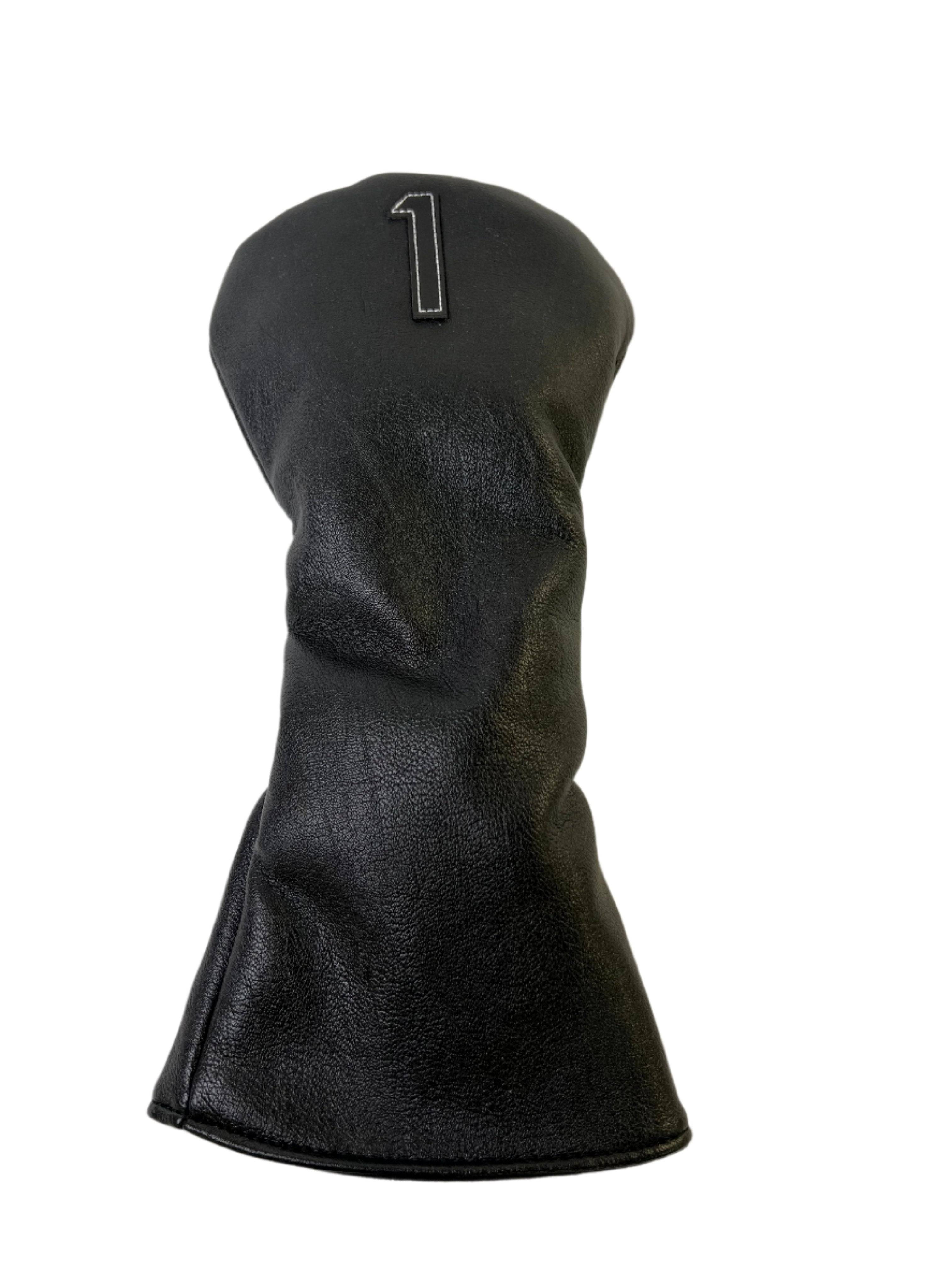 Classic All Black Driver Headcover Golf Stuff