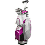 Cobra Fly-XL Women's Package Set Golf Stuff Right/Standard Purple/White Bag - Purple/White Clubs 