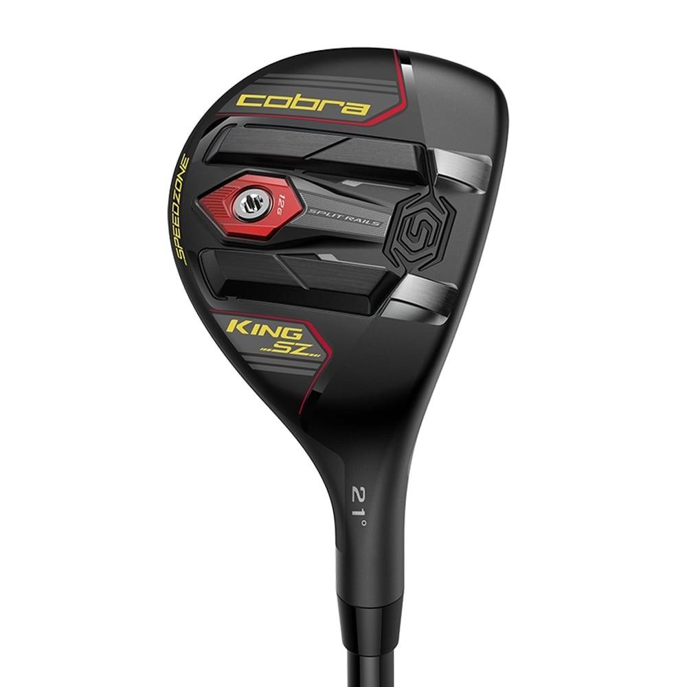 Cobra King SZ SpeedZone Hybrid Black/Yellow Golf Stuff - Low Prices - Fast Shipping - Custom Clubs Right #4/21° Recoil ESX 480/Regular