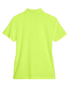 Core365 Ladies Origin Performance Piqué Polo Safety Yellow 78181 Golf Stuff