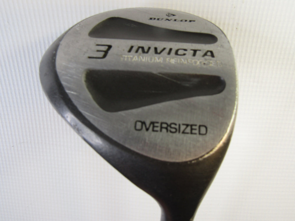 Dunlop Invicta Oversized #3 Fairway Wood Regular Flex Steel Shaft MRH Golf Stuff 