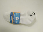 FootJoy ComfortSof Womens Sportlet White 3 Pair Socks 13122 Golf Stuff - Save on New and Pre-Owned Golf Equipment 