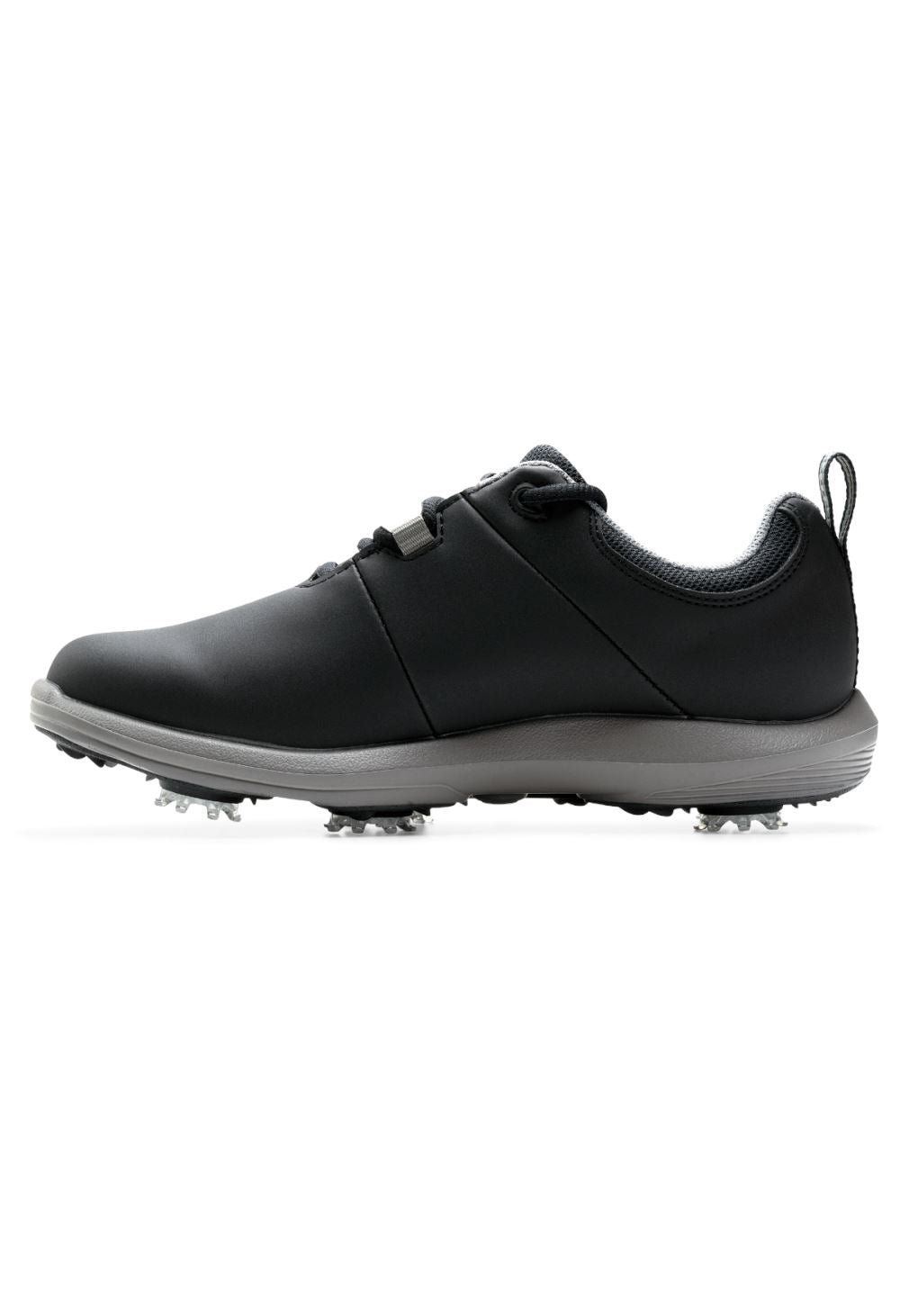 Footjoy Women's eComfort Spiked Golf Shoe Black/Charcoal 98645 Golf Stuff - Save on New and Pre-Owned Golf Equipment