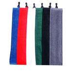 Golf Trends Tri-Fold Cotton Golf Towel Golf Stuff - Save on New and Pre-Owned Golf Equipment Royal 