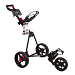 Jef World of Golf JR. Deluxe Adjustable Golf Cart JR1330 Golf Stuff - Save on New and Pre-Owned Golf Equipment Black 