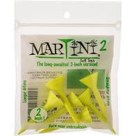 Martini Tees Short 2 Inches Pack of 6 Pcs Golf Stuff - Save on New and Pre-Owned Golf Equipment Yellow