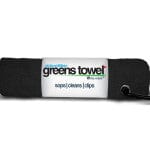 Microfiber Greens Towel Golf Stuff - Save on New and Pre-Owned Golf Equipment Jet Black