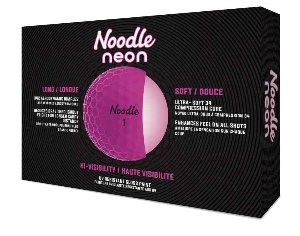 Noodle Neon Matte Coloured Golf Balls '23 Golf Stuff - Save on New and Pre-Owned Golf Equipment 
