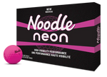 Noodle Neon Matte Coloured Golf Balls '23 Golf Stuff - Save on New and Pre-Owned Golf Equipment Pink Box/12 