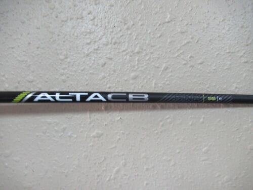 Ping Alta CB 55 Black Graphite Driver Shaft w G430/G425/G410 adapter 360 Tour Velvet grip .335 Golf Stuff - Save on New and Pre-Owned Golf Equipment Right SR Soft Regular (senior)
