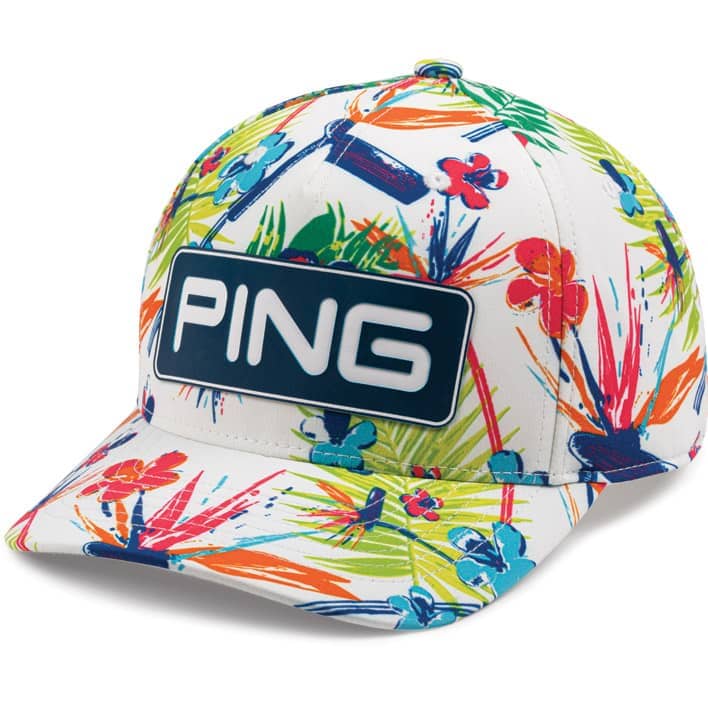 Ping Clubs of Paradise Tour Snapback 36627 Golf Stuff - Save on New and Pre-Owned Golf Equipment White 102 