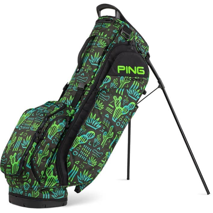Ping Hoofer Stand Bag '23 Golf Stuff Neon Cactus