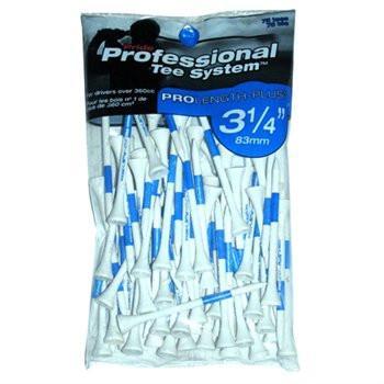 Pride Professional Tee System Prolength-Plus 3 1/4 Inch 75pc Tees Golf Tees Golf Supply House PTS Prolength 3 1/4 75pc