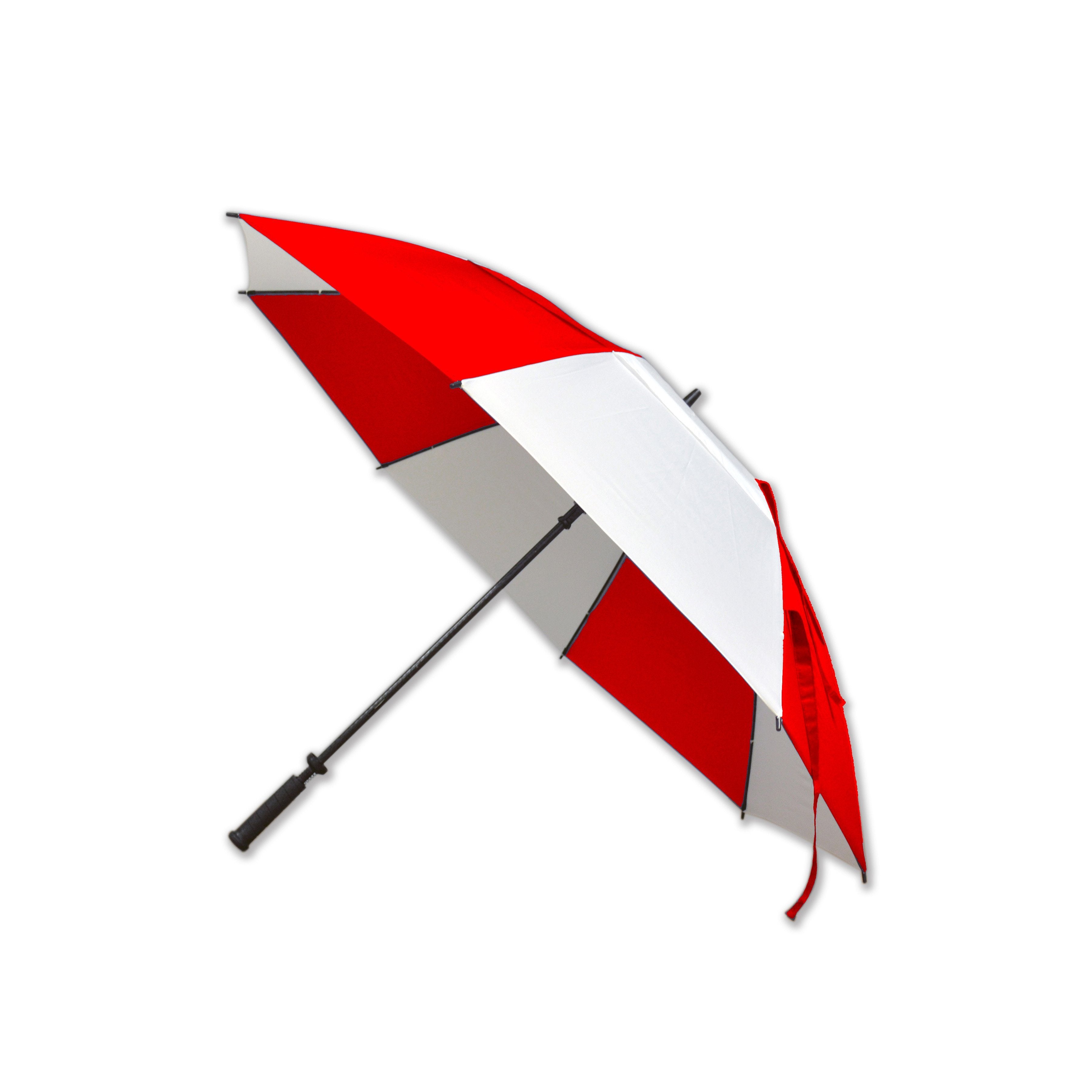 Proline Windvent 62" Umbrellas Golf Stuff - Save on New and Pre-Owned Golf Equipment Red/White