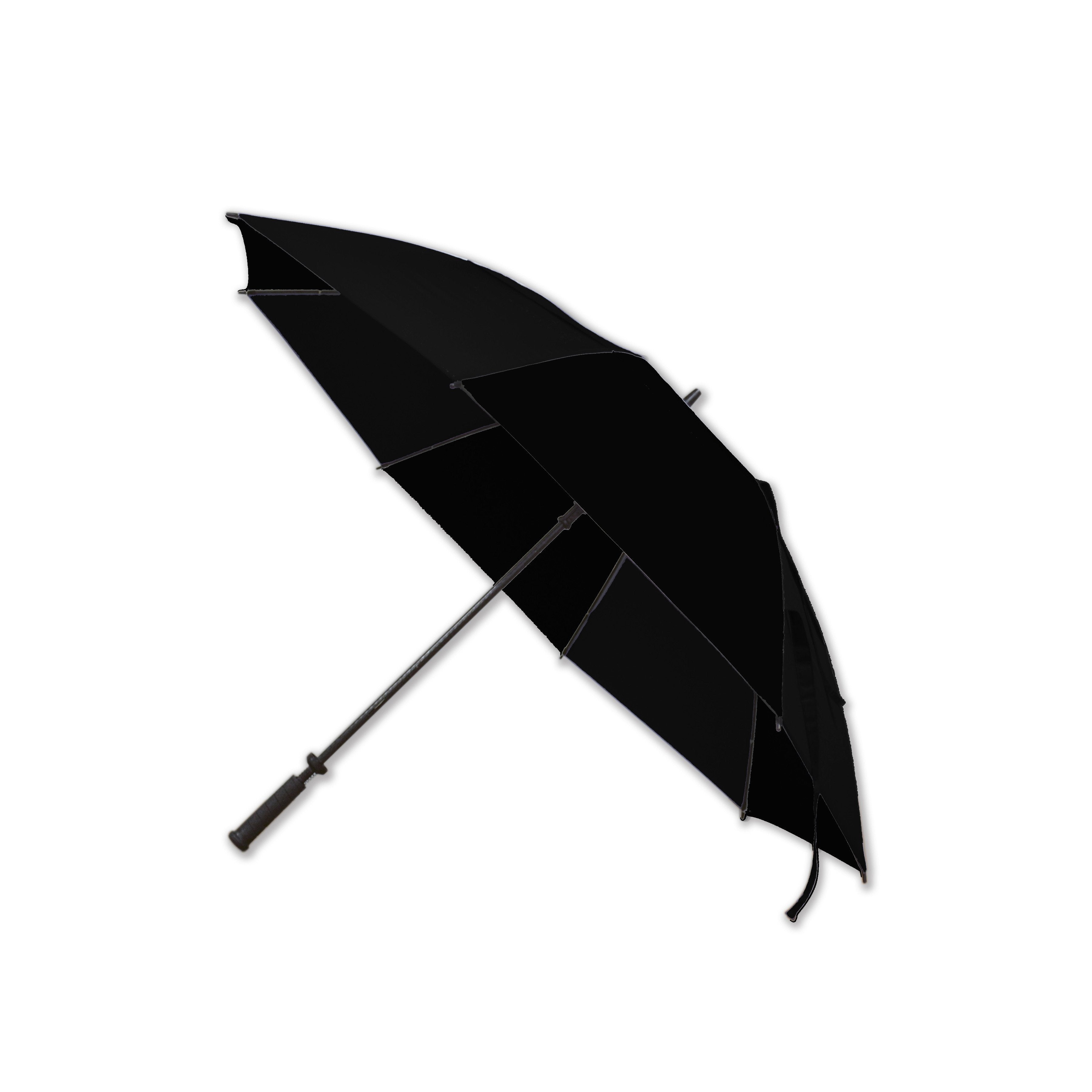 Proline Windvent 62" Umbrellas Golf Stuff - Save on New and Pre-Owned Golf Equipment Solid Black
