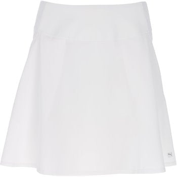 Puma PWRSHAPE Solid Woven Skirt Bright White 59585302 Golf Stuff Small 