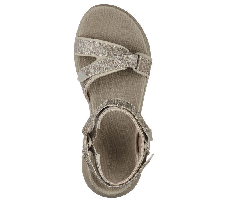 Skechers Go Golf 600 Sandal 17015 Taupe Golf Stuff
