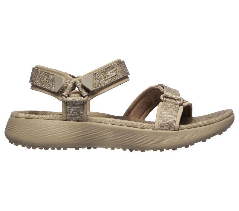 Skechers Go Golf 600 Sandal 17015 Taupe Golf Stuff