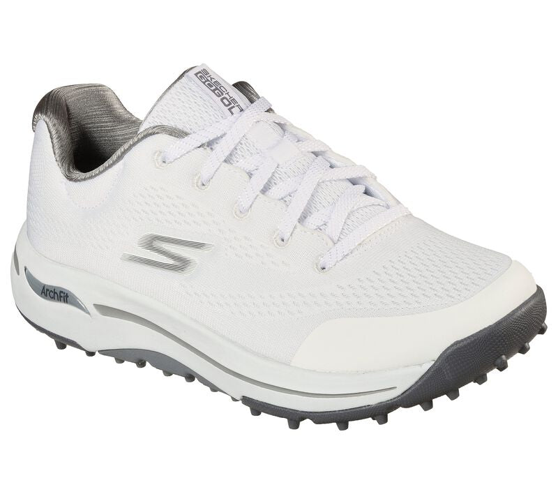 Skechers Go Golf Arch Fit Balance Women's Golf Shoe White 123006 Golf Stuff - Save on New and Pre-Owned Golf Equipment 6M