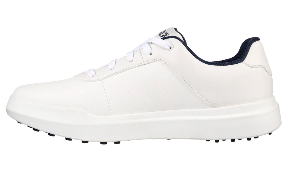 Skechers Go Golf Drive 5 Men's Golf Shoes White/Navy 214037 Golf Stuff 