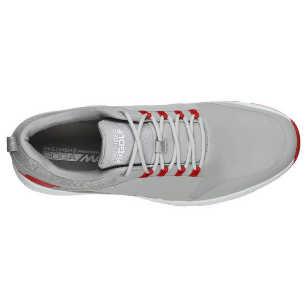Skechers Go Golf Elite 4 Victory 214022 Mens Golf Shoe Grey/Red Golf Stuff - Save on New and Pre-Owned Golf Equipment