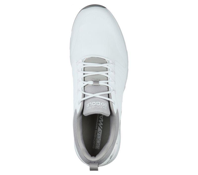 Skechers Go Golf Elite 4 Victory 214022 Mens Golf Shoe White/Grey Golf Stuff - Save on New and Pre-Owned Golf Equipment 