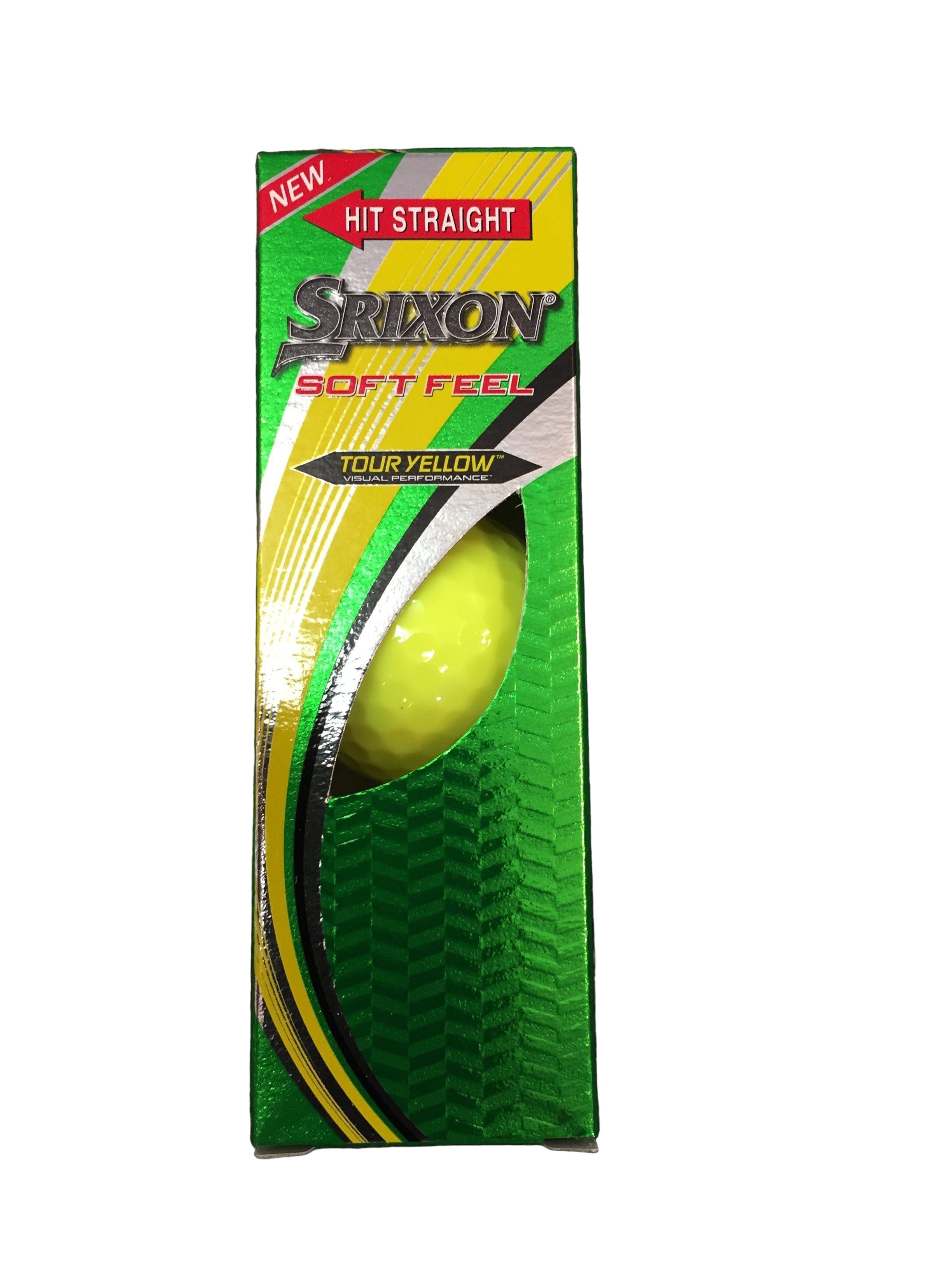 Srixon Soft Feel Golf Balls '21 Golf Stuff - Save on New and Pre-Owned Golf Equipment Sleeve/3 Tour Yellow