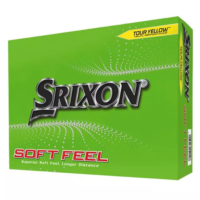 Srixon Soft Feel Golf Balls '22 Golf Stuff - Save on New and Pre-Owned Golf Equipment Tour Yellow Box/12 