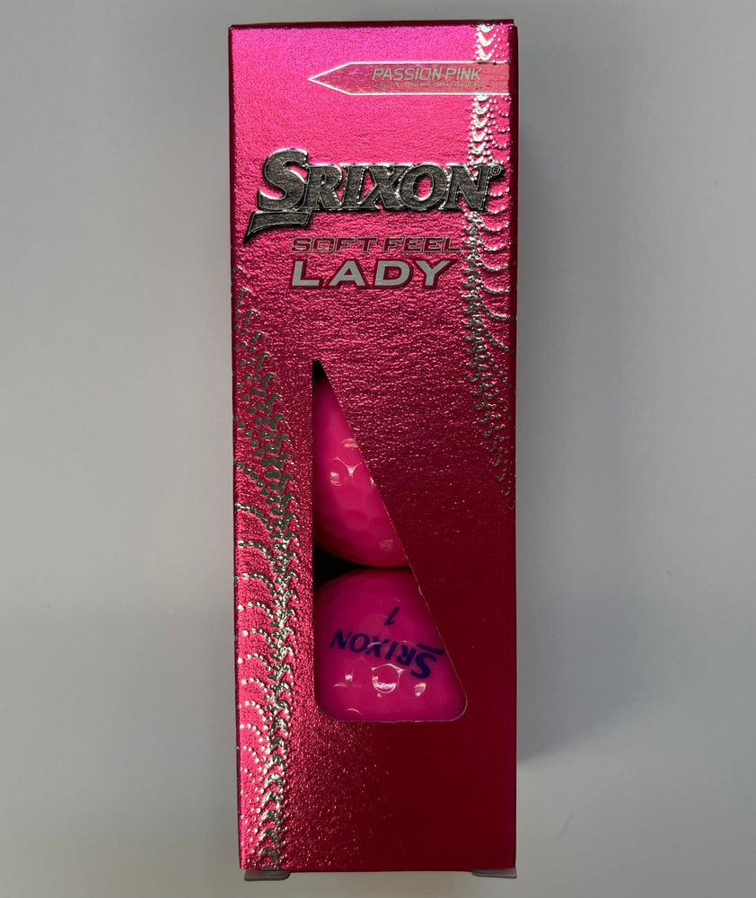 Srixon Soft Feel Lady Golf Balls '23 Golf Stuff - Save on New and Pre-Owned Golf Equipment Passion Pink Sleeve/3 
