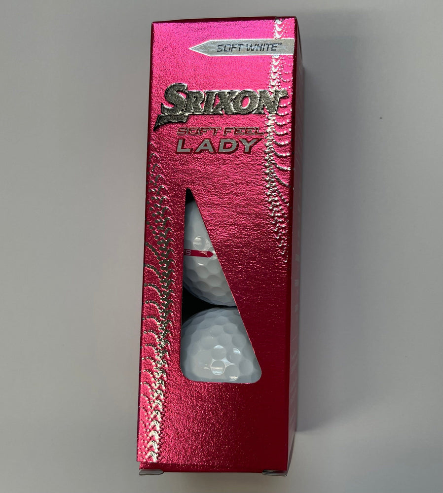 Srixon Soft Feel Lady Golf Balls '23 Golf Stuff - Save on New and Pre-Owned Golf Equipment Soft White Sleeve/3 