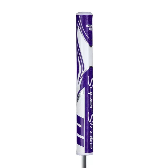 SuperStroke Zenergy Tour 2.0 Putter Grip Golf Stuff - Save on New and Pre-Owned Golf Equipment Purple/White