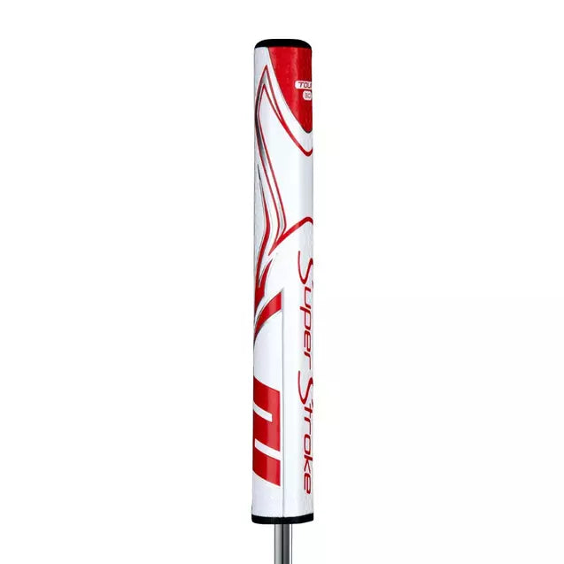 SuperStroke Zenergy Tour 3.0 Putter Grip Golf Stuff - Save on New and Pre-Owned Golf Equipment White/Red