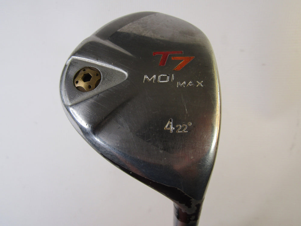 T7 MOI MAX #4 22° Hybrid Senior Flex Graphite Shaft Men's Right Hand Golf Stuff 