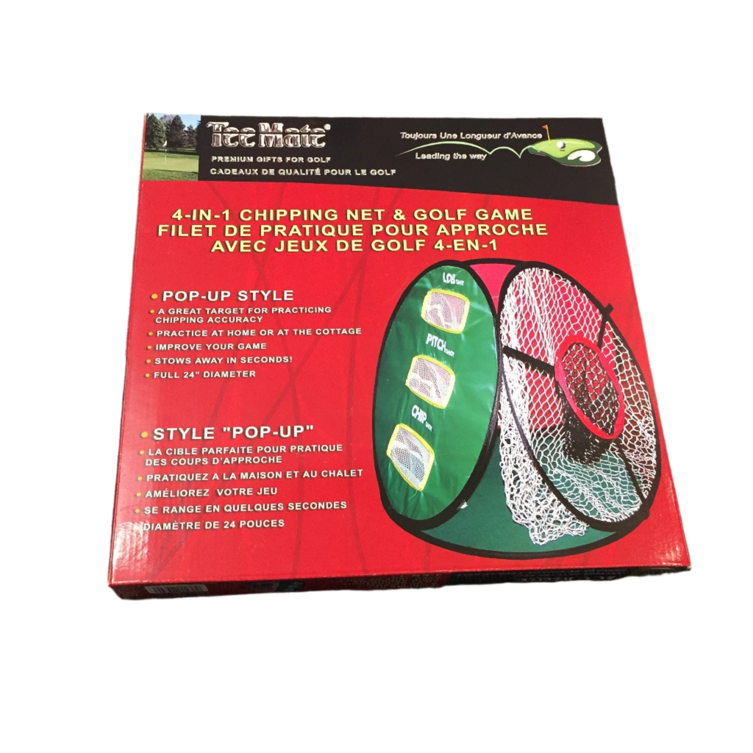 TeeMate 4-In-1 Chipping Net & Golf Game TeeMate