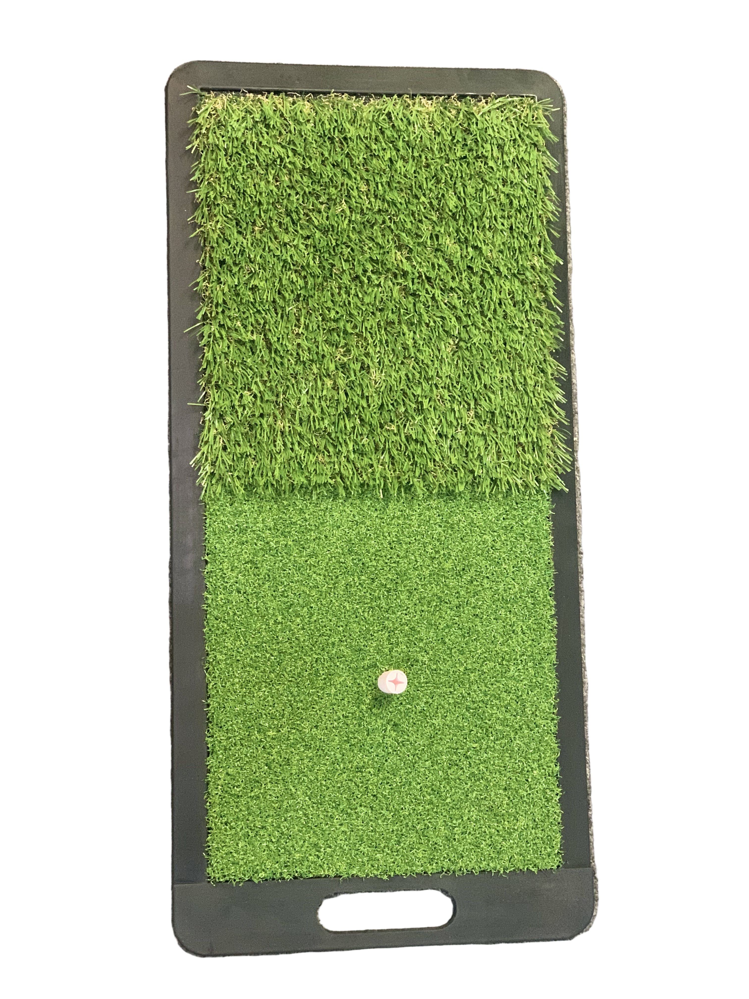 TeeMate Pro2 Large Dual Surface Chip & Drive Mat 26"x12" Golf Stuff