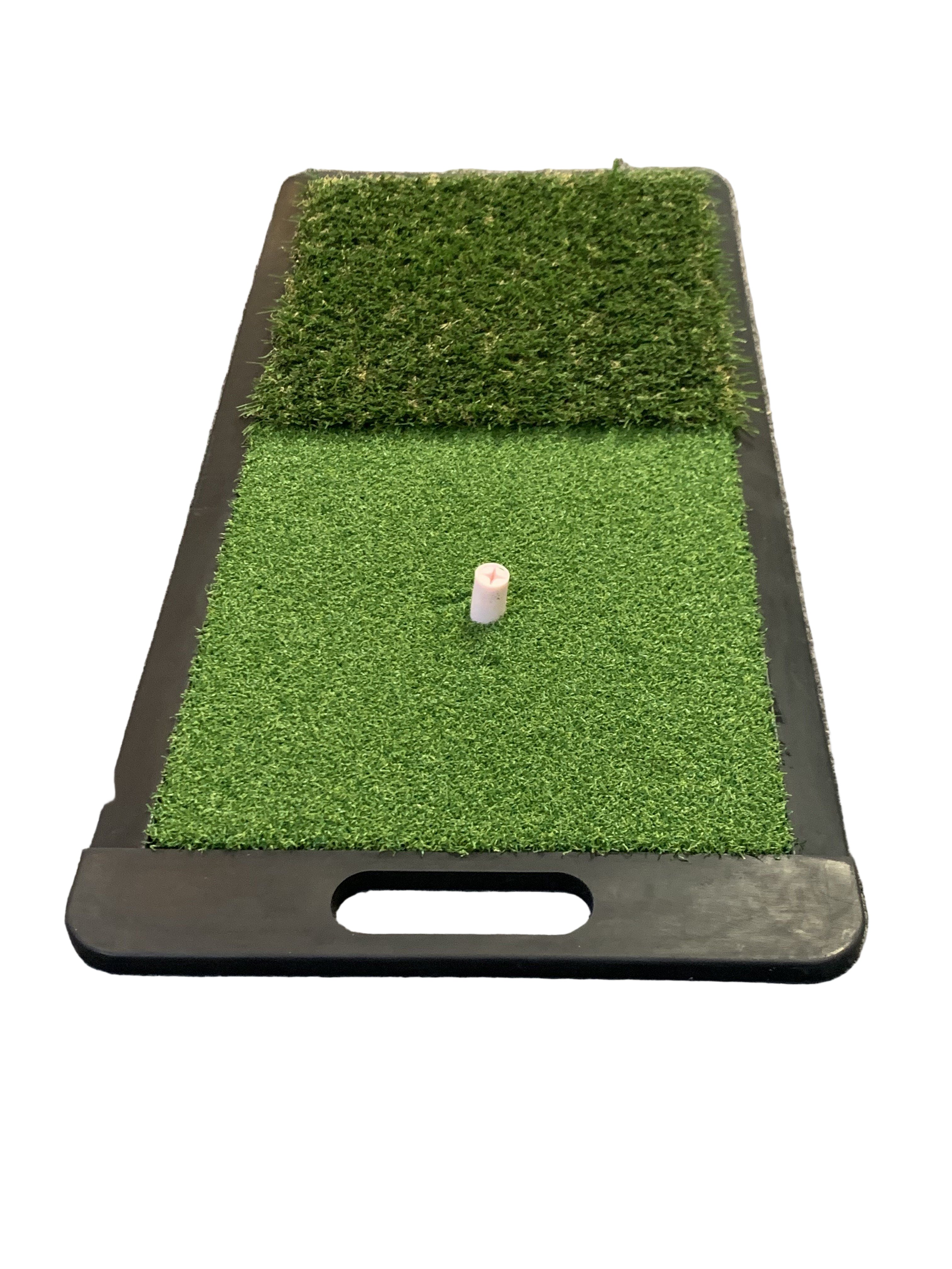 TeeMate Pro2 Large Dual Surface Chip & Drive Mat 26"x12" Golf Stuff